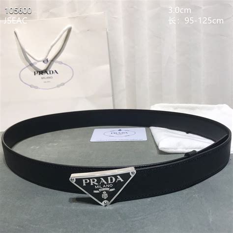 fake prada belt|genuine Prada leather.